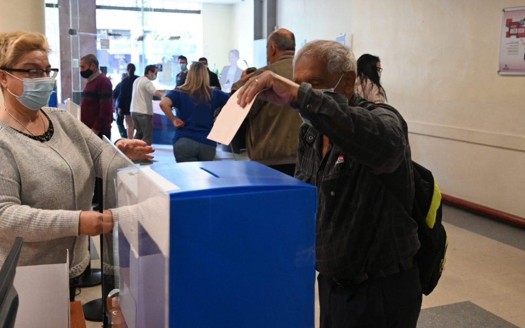 En ejemplar jornada democrática nuestros afiliados se expresaron en una nueva elección Institucional.