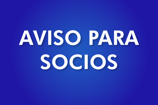Comunicación de la Asociación Nacional de Afiliados.